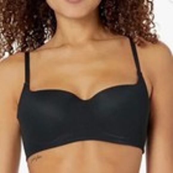 Steve Madden Bra Womens 34C Black Feminine Flirtatious Modern Basic Comfort - Picture 1 of 9